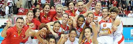 España, medalla de bronce en el EuroBasket